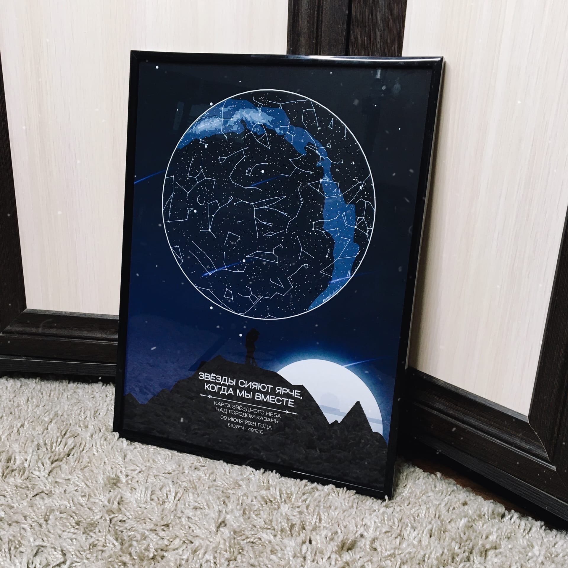 Дизайн Цветной космос